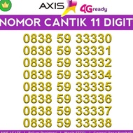 READY ~ KARTU PERDANA NOMOR CANTIK AXIS 11 DIGIT