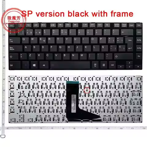 NEW Spanish/SP laptop Keyboard for TOSHIBA SATELLITE L800 L800D L805 L830 L835 L840 L845 P840 P845 C