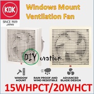 KDK Window Mount Ventilation Fan/ 15WHPCT/ 20WHCT/ Strong And Reliable