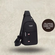 Canvas Crossbody Bag Warehouse in Hanoi, Anti-Scratch and Waterproof Men's Bag