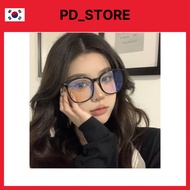 KAMANE Oversized Glasses Frame Big Face Slimming K-Fashion Trendy Spectacles TR Lightweight