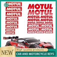 【xps】8PCS/SET Motul Logo Reflective Waterproof Car Sticker Motorcycle Racing Helmet Motor Sport Fend