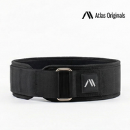 Atlas Originals Nylon Weightlifting Belt (4-Inches Width)