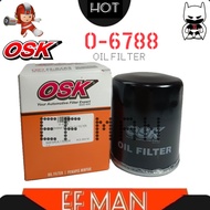 OSK O-6788 ISUZU DMAX OLD 2.5 3.0 2002-2012 OIL FILTER MINYAK CLEANER 8-97309927-0 RA RC 4JH1 PENAPI