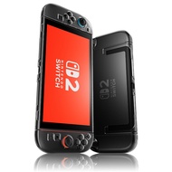 Dockable Clear Nintendo Switch 2 Case - Crystal Hard Protective Case Cover Accessories for Nintendo 