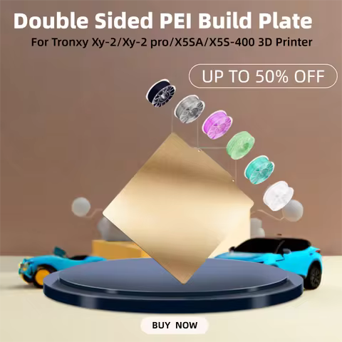 Tronxy PEI Build Plate 220/254/330/400mm for Xy-2/Xy-2 pro/X5SA/X5S-400 3D Printer Bed Double Sided 