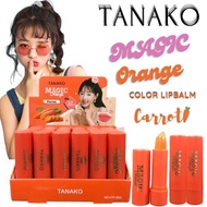 TANAKO  MIGIC LIP BALM ลิปมันส้ม ลิปมันเปลี่ยนสี ลิปบำรุงปากไม่คล้ำ บำรุงปากแห้ง COLOR LIPBALM No .HT-064