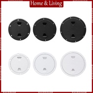 AOTO Boats Hatch Marine Access Hatch Round Inspection Deck Plate Hatch with Detachable Cover 4 6 8 S