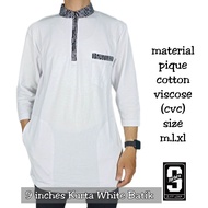 JnS - Baju Koko Kurta bahan Kaos Polo Pakistan Turki Muslim Pria Dewasa Premium 9 Nine inches Soft C