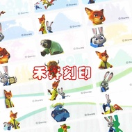 Formula Animals (365) Miaomiao Stickers, Authorized Waterproof Name Stickers~3.0 * 1.3cm, Per Copy: 