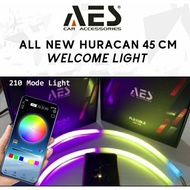 AES RGB Huracan 45 CM Led Eyebrow Lamp Welcome Light All New Drl Eyebrow Rgb