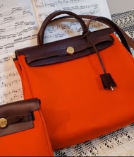 Vintage Hermes Herbag (sold separately)