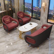 Vest Negotiation Table Chair Sofa Club Hotel Single Combination Sofa Area Room Small Sofa Sales Offi