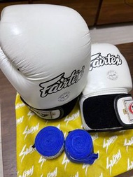 Fairtex 拳套（泰國製造）連手帶