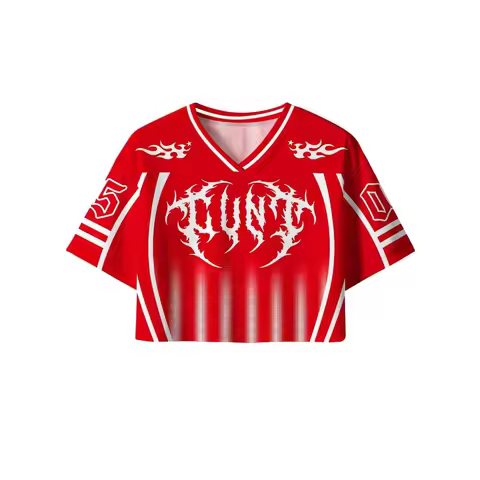 Trendy Y2K Sportswear, Popular Mesh Sportswear, Sport Crop Tops, Soccer Jerseys, Women's and Men's C