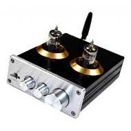 Shiwaki HiFi Bluetooth 4.2 6J5หลอด Preamplifier กับเบสย่านเสียงแหลม Tone Ajustment