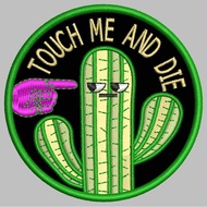HIGH QUALITY EMBROIDERED EMBLEM PATCH 6 - ZONE EMBROIDERY