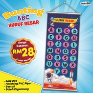 BUNTING ABC HURUF BESAR (2X5)