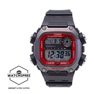 [Watchspree] Casio Standard Digital Black Resin Band Watch DW291H-1B DW-291H-1B