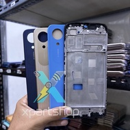 Back Cover Casing + Frame Lcd OPPO A17K CPH2471 Backdoor Rear Cover Casing Fullset
