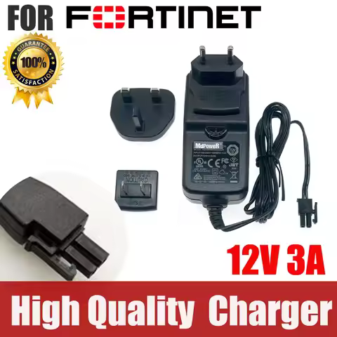 12V 3A 36W AC Adapter Power Charger For fortigate FORTINET AD036RAB-FTN3 FG-60D 30E-3G4G 60E Fortiwi