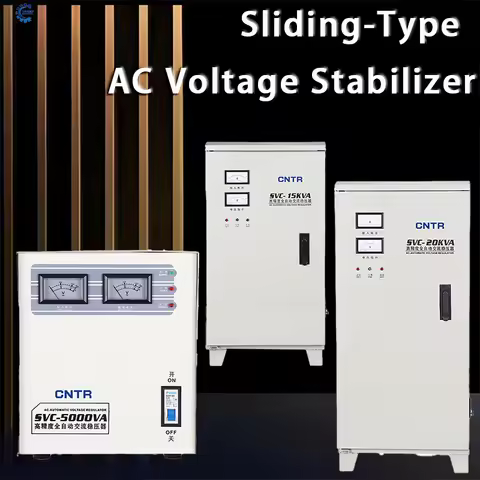 5kva 10kva 20kva SVC Household 220V Fully Automatic AC Stabilizer Single Phase Stabilized Power Supp