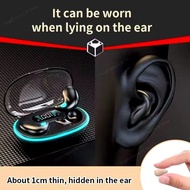 PROMO Headset Bluetooth X55 TWS Mic Button Control Sleep Headset Noise Reduction Earhooks
