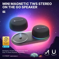 Wireless Bluetooth mini speaker with charging base, portable desktop speaker, high volume mini speak