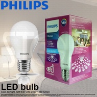 Philips LED Light bulb E27 220-240V (Warm White 3000K / 6500K Cool Daylight)