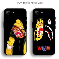LH31 Bape Cartoon iPhone 11 12 Pro Max Mini 6 7 8 Plus Plus 6S X XS Max XR SE Soft Case