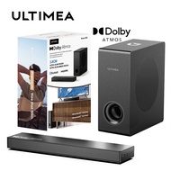 แท่งเสียง Ultima สำหรับทีวีที่มีซับวูฟเฟอร์,Dolby Atmos,บลูทูธเสียงรอบทิศทาง5.3แถบเสียงทีวีสำหรับลำโพงโทรทัศน์