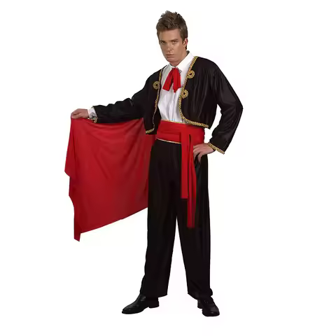 Halloween Adult Men Spanish Matador Spain Bullfighter Style Cosplay Costume Stage Performance Costum