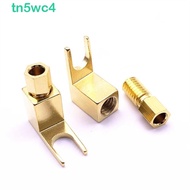 TN5WC4 U Spade Connector Spade Adapter Metal Banana Plug Durable 1Pc Banana Socket Spade Plug