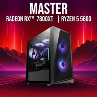 INVADER MASTER M21 | RX 7800XT | RYZEN 5 5600 GAMING DESKTOP