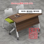 折疊活動多用途組合長枱 Multi-Purpose Foldable Long Table 電腦桌/工作枱/辦公枱/寫字枱 會議室寫字樓 合培訓/活動/辦公 隨意移動併接折疊 易收藏 省地方 金屬支架