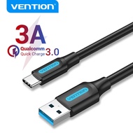 Vention USB Type C Cable 3A Fast Charging USB 3.0 Cable Type-C Data Charging Cable