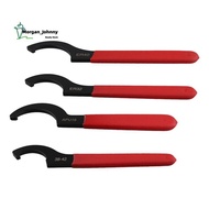 Coilover Wrench, Hook Wrenches Tools Set Shock Spanner Wrench Set C-Shape Spanner Adjustable Spanner
