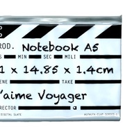 導演拍板筆記簿 A5 -白色