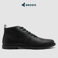 BRODO - Sepatu Signore Full Black - 39
