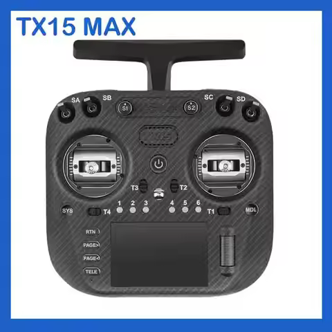 Radiomaster TX15 Max 3.5inch IPS Touchscreen Radio Controller ExpressLRS With AG02 CNC Hall Gimbal B