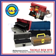 Bakau Tackle Box BTB Plastic Fishing Lure Hook Rig Bait Storage Case Storage Box Organizer Container