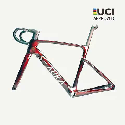 HYGGE S-AURA 2026 UCI Approved Carbon Road Bike Frame Race Bike Carbon Frame Free Shipping