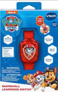 全新PAW PATROL 電子遊戲手錶 藍／粉紅色～最新推出消防*紅色*