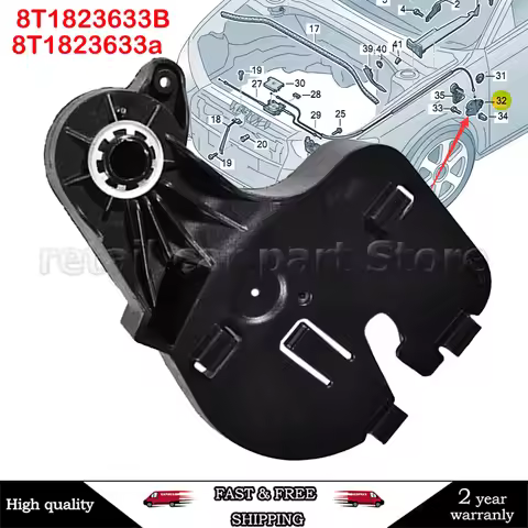 Car Hood Latch Release Handle Mount Bracket 8T1823633 8T1823633A 8T1823633B For Audi A3 A4 S4 B8 200