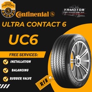 [FREE INSTALLATION] Tayar Continental UltraContact UC6 R18.