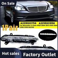 1Pair Front LED Daytime Running Light A2218201756/A2218201856 for  S-Class W221 09-13 S350 S500 C250