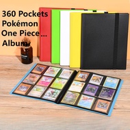 9 Grid 360 Slots Card Book Standard Gamecard Binder 9 Pocket Card Sleeves KPOP Lomo Card Game Tradin