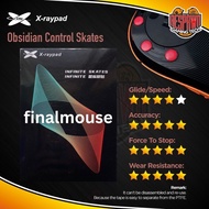 Xraypad Obsidian Control Mouse Skate - Finalmouse Mouse