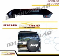 SPOILER SAYAP BELAKANG LAMPU TOPI BELAKANG MOBIL ESCUDO 1.6 2.0 20 16 FIBER