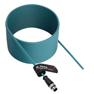 Alvin's Cables M12 A-Code 8 Pin Male to Open End Power I/O Cable Cat6a High-Flex Shielded for Cognex